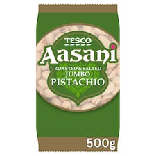 Aasani Roasted & Salted Jumbo Pistachios 500G