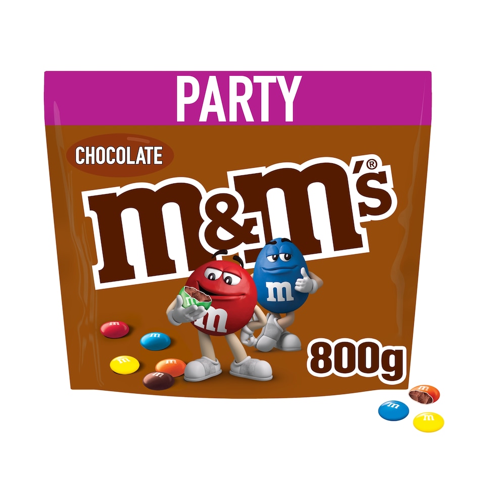 image 1 of M&M's Milk Chocolate Bites Party Bag 800g