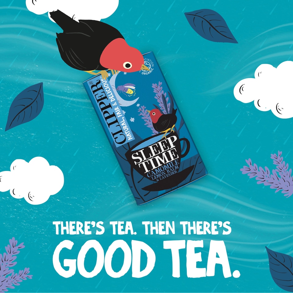 image 1 of Clipper Sleep Time Chamomile Lemon & Lavender Organic Tea Bags 30G