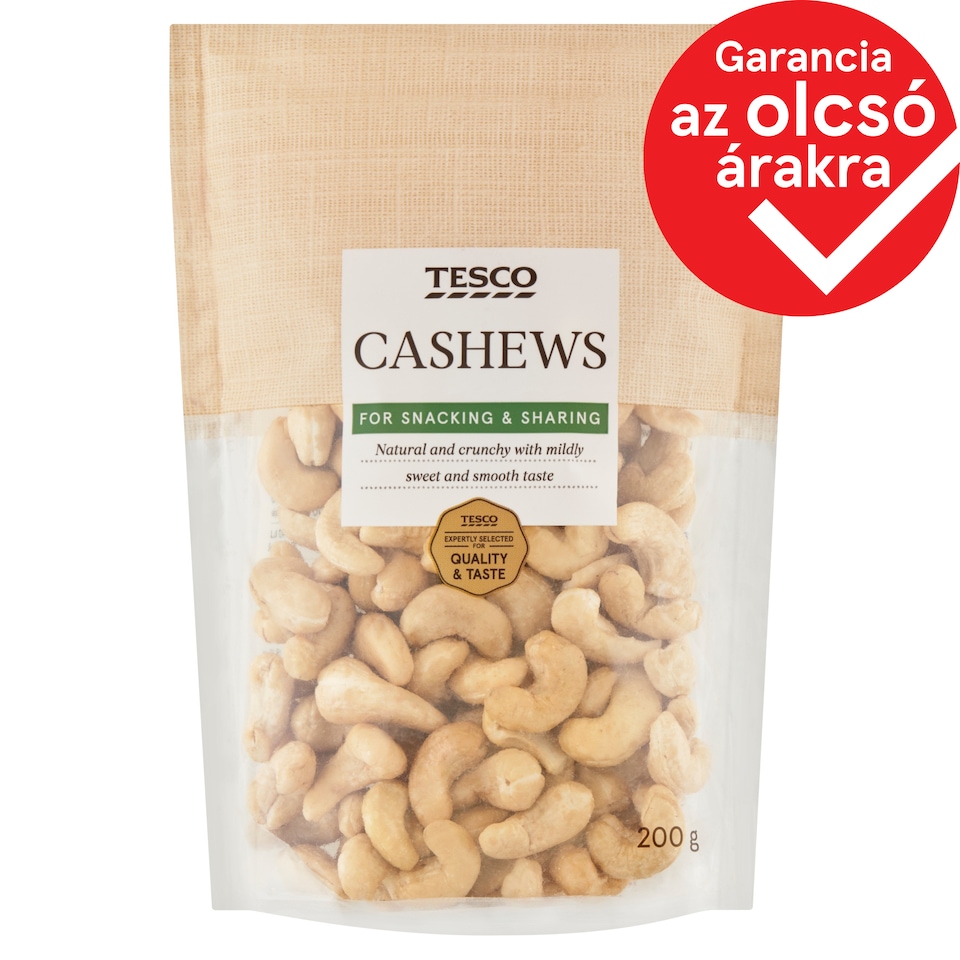 Tesco natúr kesudióbél 200 g