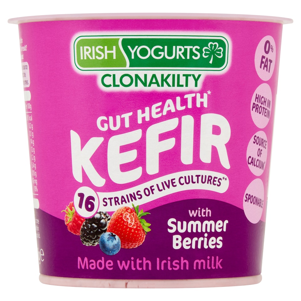 Irish Yogurts 0% Fat Kefir And Summer Brys 350G