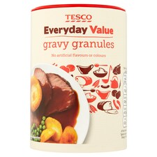 TESCO EDAY VALUE GRAVY GRANULES 200G