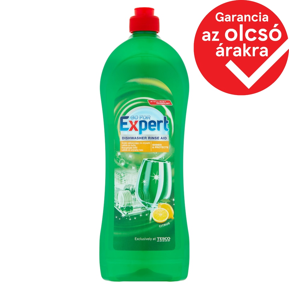 Go for Expert Citrus Dishwasher Rinse Aid 800 ml