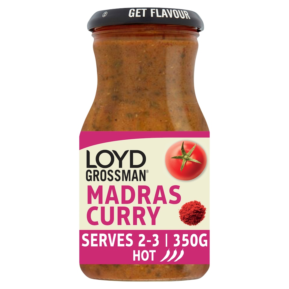 Loyd Grossman Madras Sauce 350G