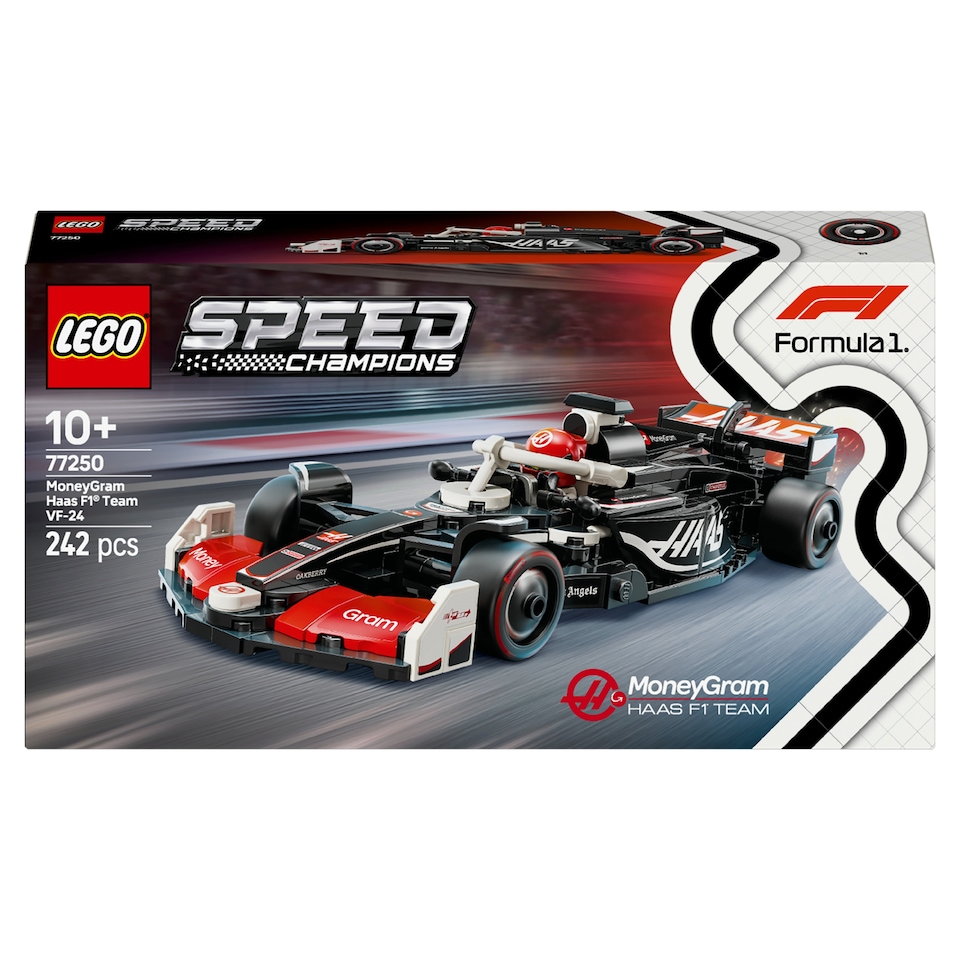 Obrázek 1 pro produkt LEGO Speed Champions 77250 Závodní auto MoneyGram Haas F1 Team VF-24