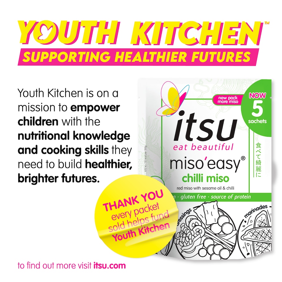 image 1 of itsu chilli miso easy soups 5 Sachets 100g
