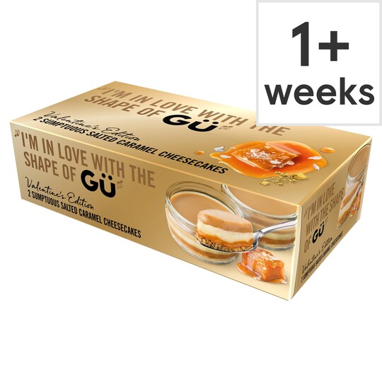 Gu Salted Caramel Cheesecake 2X92g Tesco Groceries