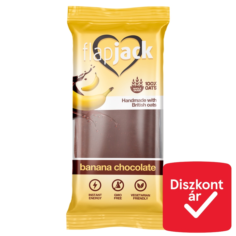 FlapJack banános zabszelet étbevonóval 100 g
