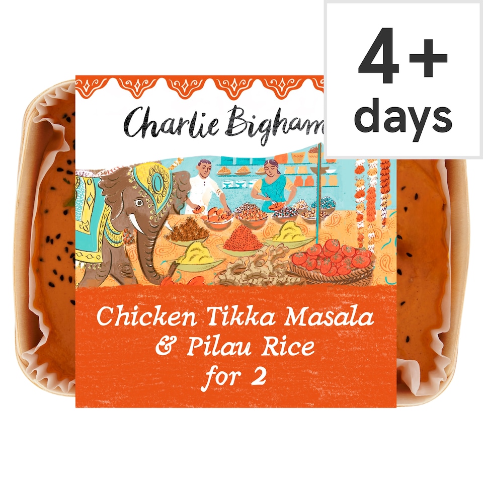 Charlie Bighams Chicken Tikka & Rice 805G