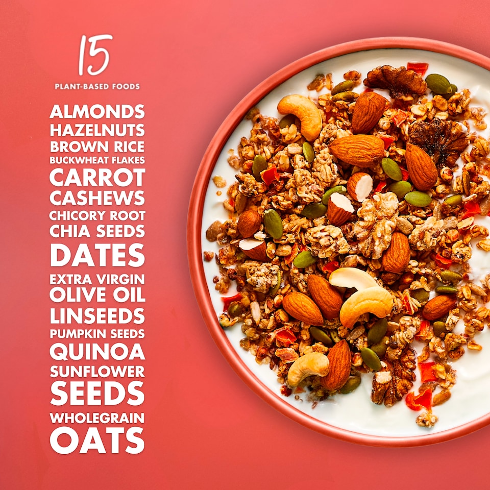 image 1 of Bio&Me Super Seedy & Nutty Gut-Loving  Granola 360g