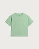 image 4 of F&F Boys Pure Cotton Pocket Front Short Sleeved T-Shirt in Lime