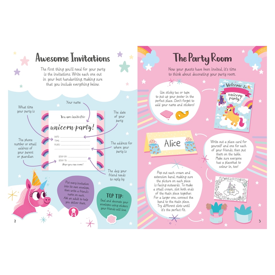 image 1 of Create Your Own Unicorn Party Pack