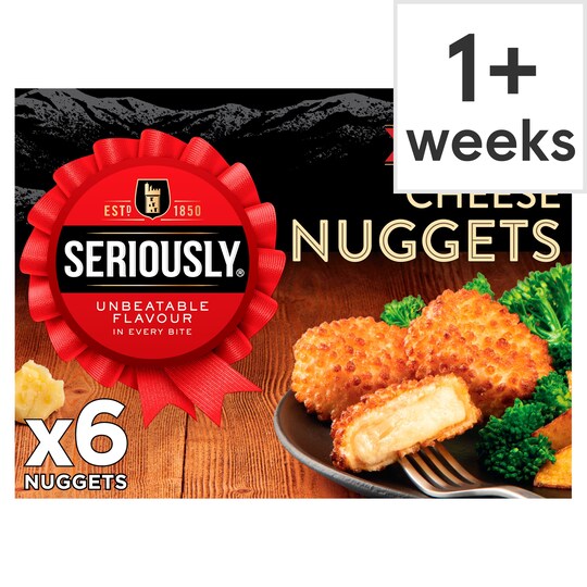 Seriously Original Cheese Nuggets 150G Tesco Groceries