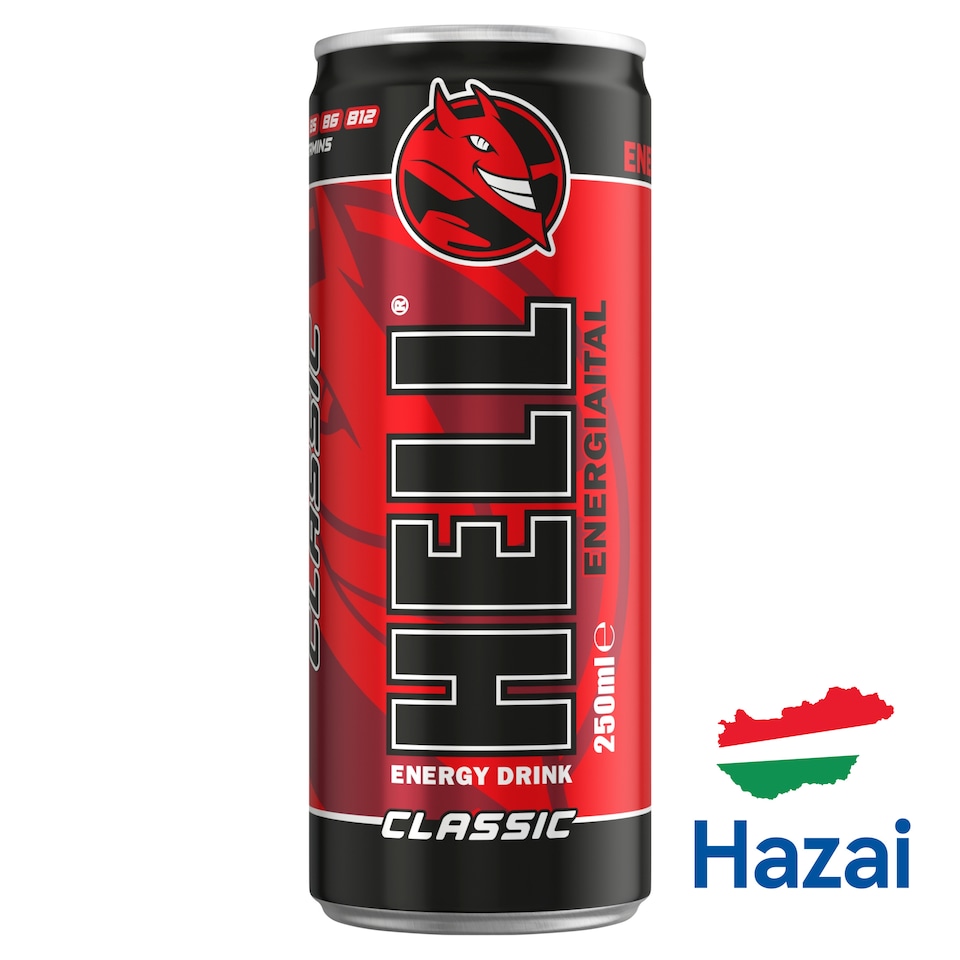 HELL Classic tuttifrutti ízű energiaital 250 ml  1. kép