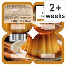 Tesco Creme Caramel 4x100g
