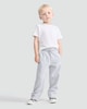 image 1 of F&F Boys Cotton Rich Wide Leg Drawstring Joggers in Grey Marl