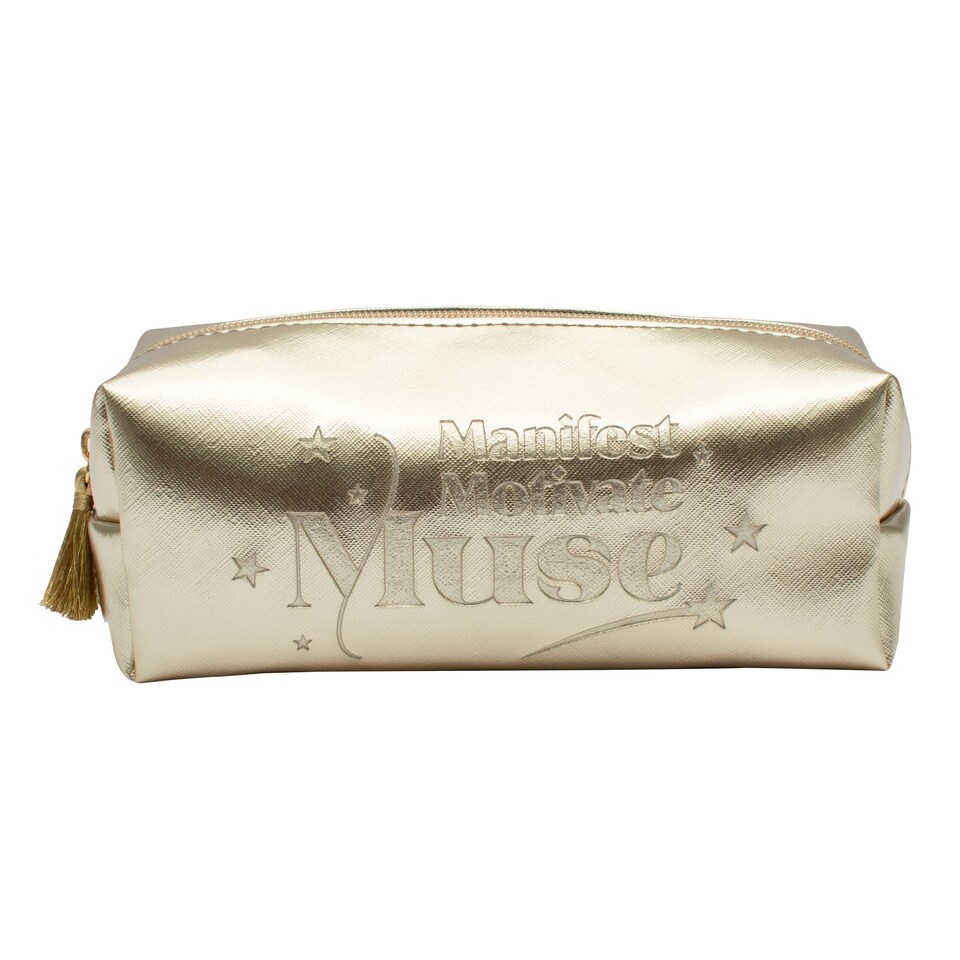 March Muses Gold Pouch