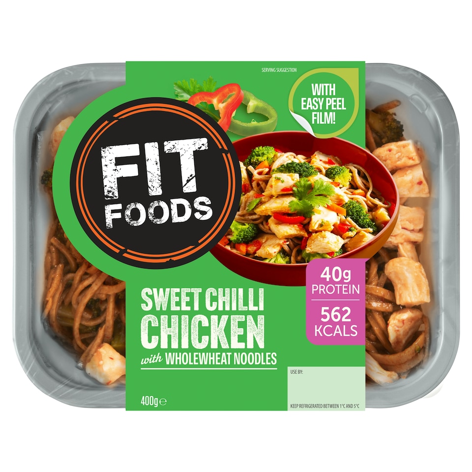Fit Foods Swt/Ch Chicken And Whole Wheat Noodles 400G