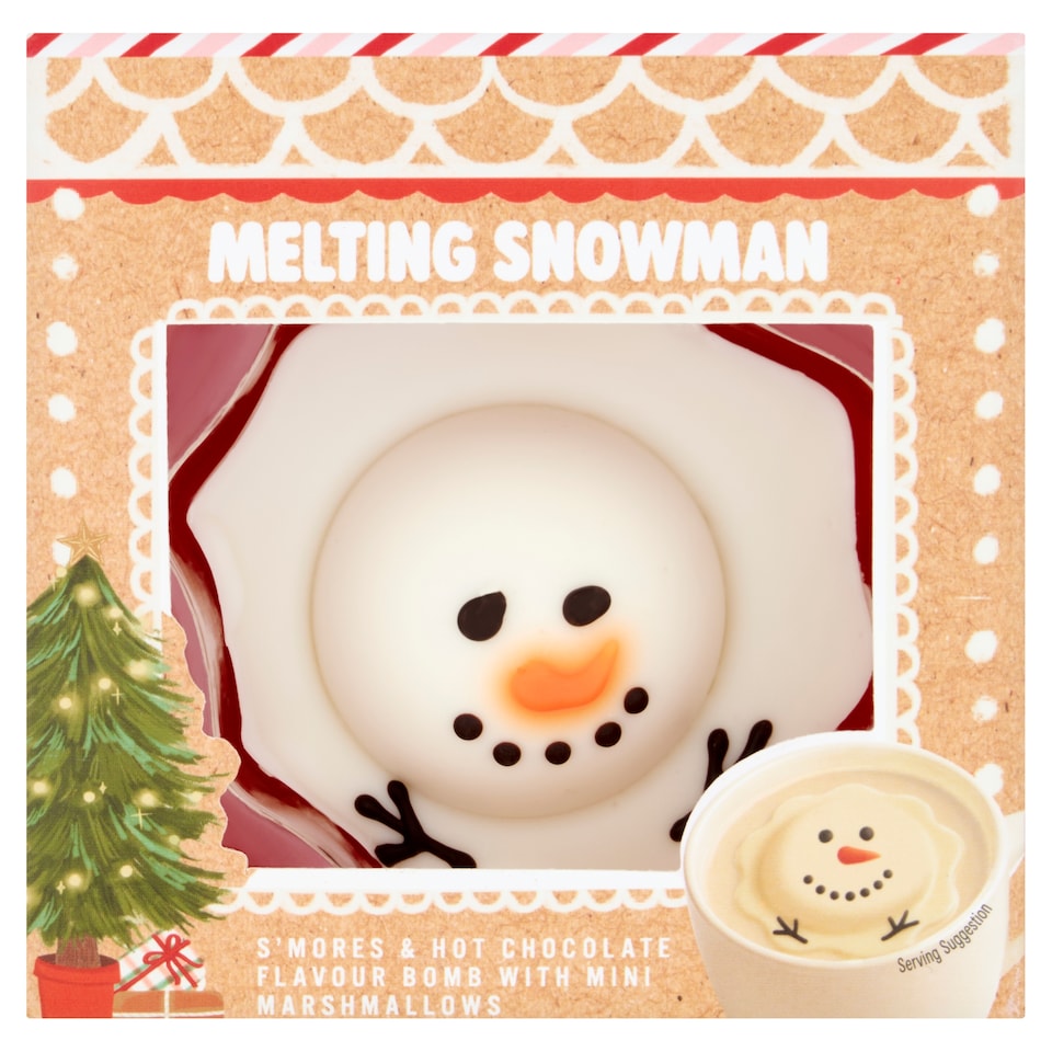 Thoughtfully Gourmet Foods Melting Snowman and Reindeer Bomb Assortment 38g