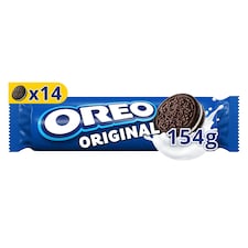 OREO Original Vanilla Sandwich Cookies suitable for vegetarians 14 cookies 154 g