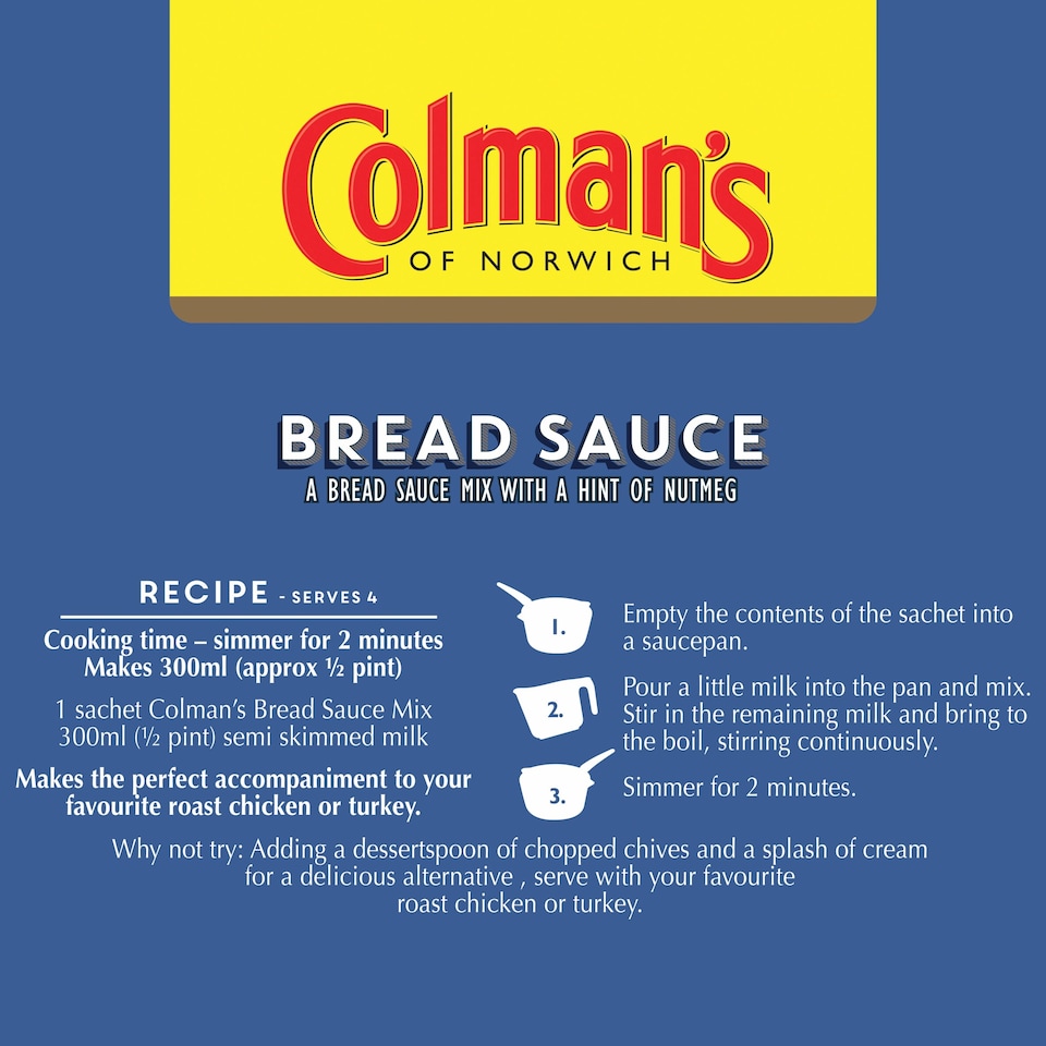 image 1 of Colman's Bread Sauce Mix 40G