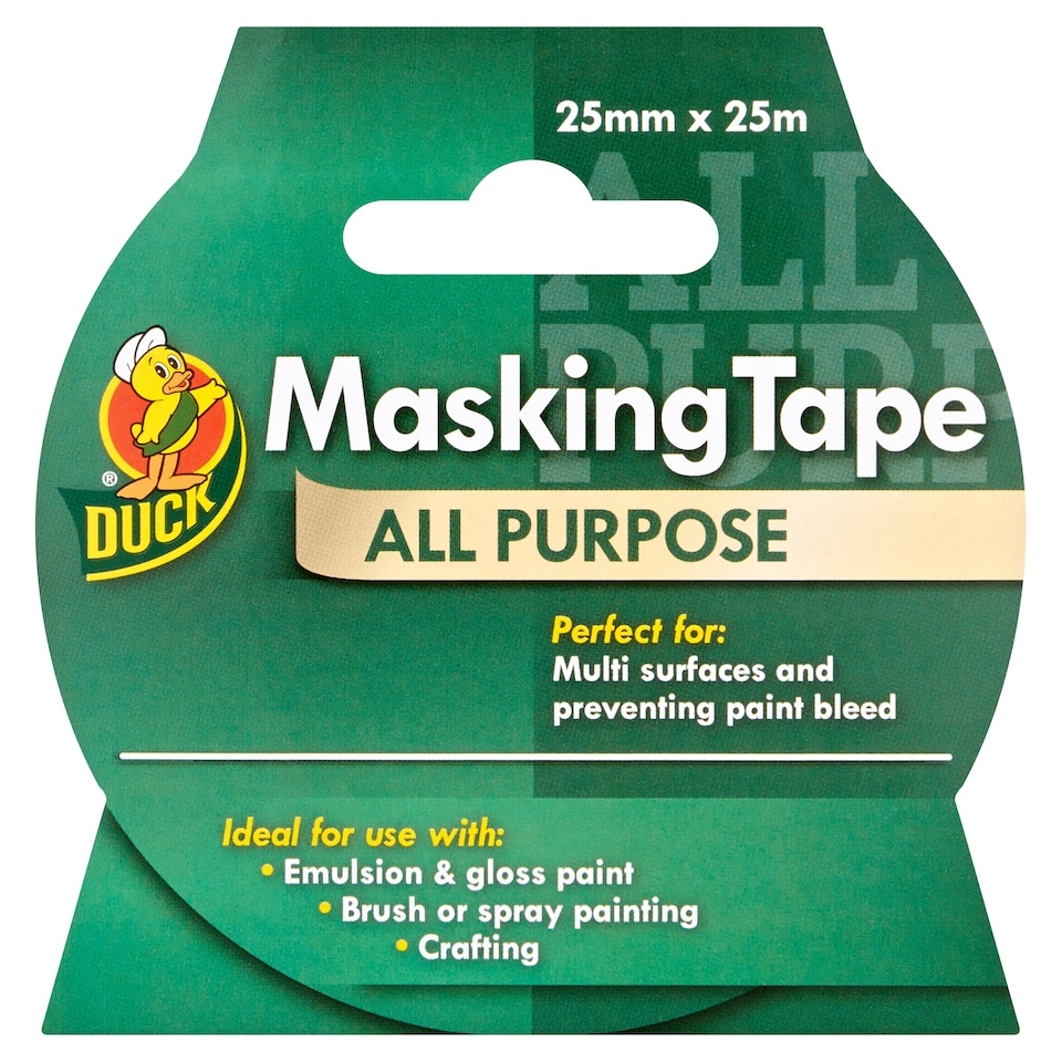 image 1 of Duck All Purpose Masking Tape 25Mmx25m