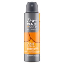 Dove Men+Care Advanced Sandalwood&Vanilla Antiperspirant sprej 150ml