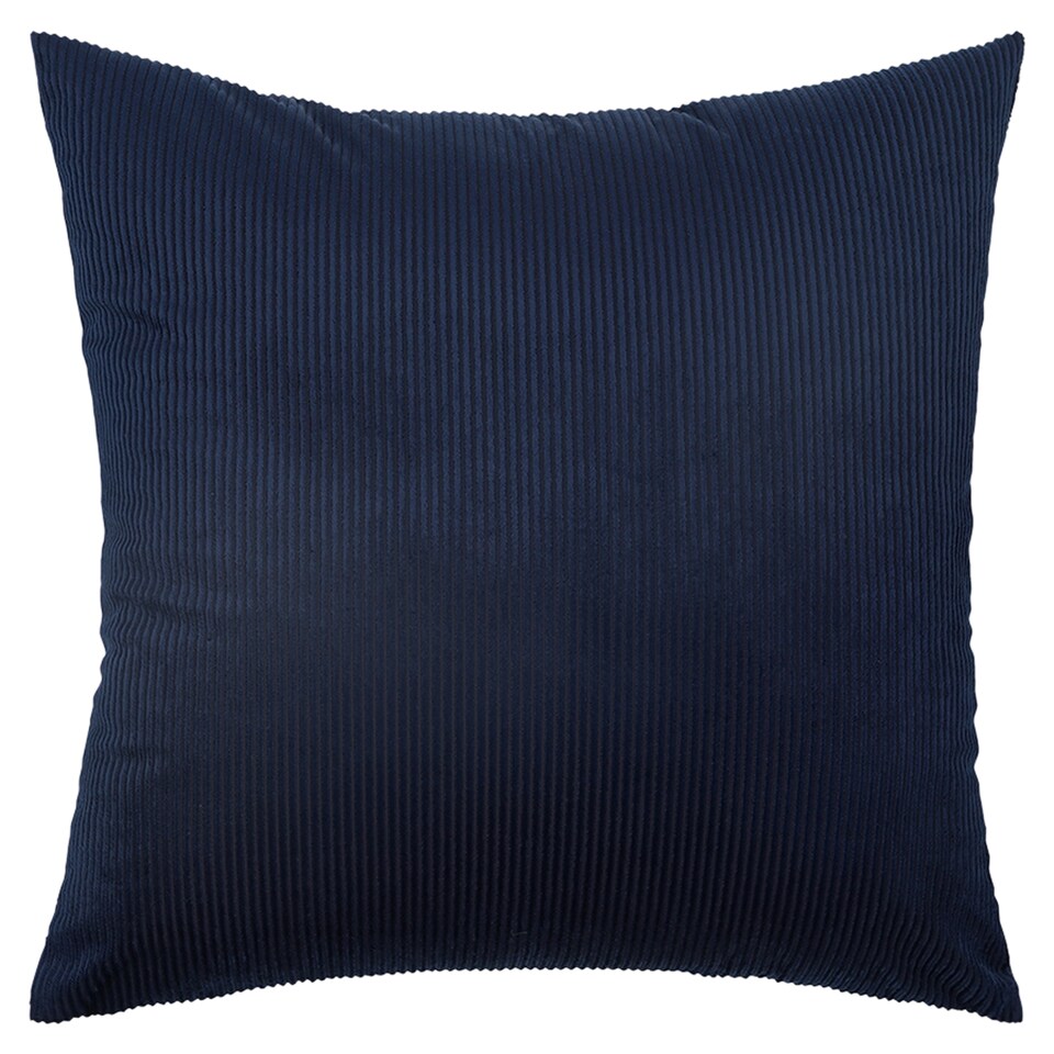 F&F Home Jumbo Cord Navy polštář 48 x 48 cm
