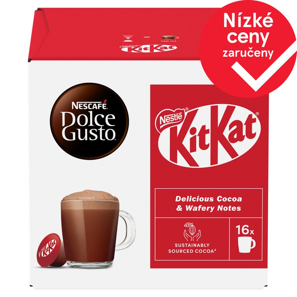 NESCAFÉ Dolce Gusto KitKat - kapsle - 16 ks