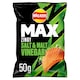image 1 of Walkers Max Salt & Malt Vinegar Crisps 60G