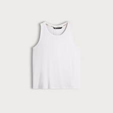 F&F Active Sleeveless Vest in White
