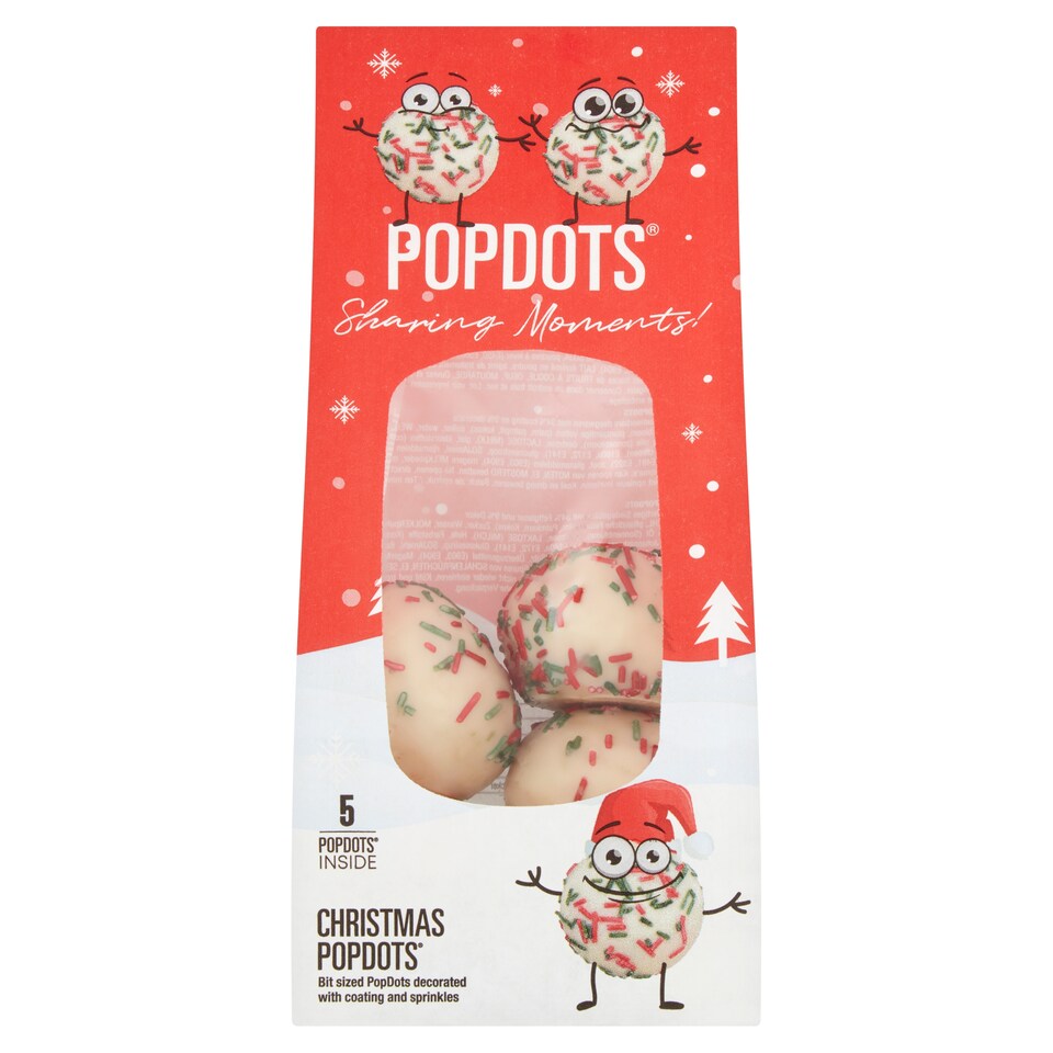 Europastry White Christmas Popdots 5 Pack