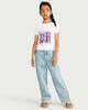 image 2 of K-Pop Demon Hunters Cotton Rich Huntrix T-Shirt in White
