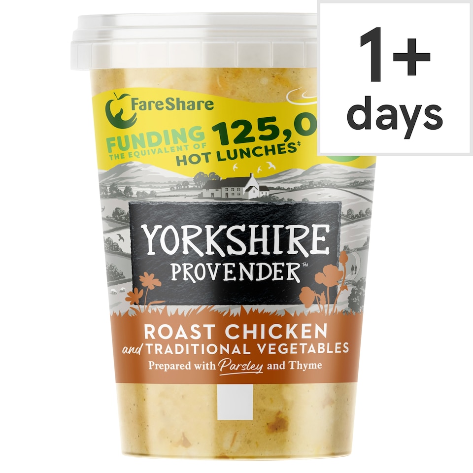 Yorkshire Provender Roast Chicken Soup With Traditional Vegetables 560G