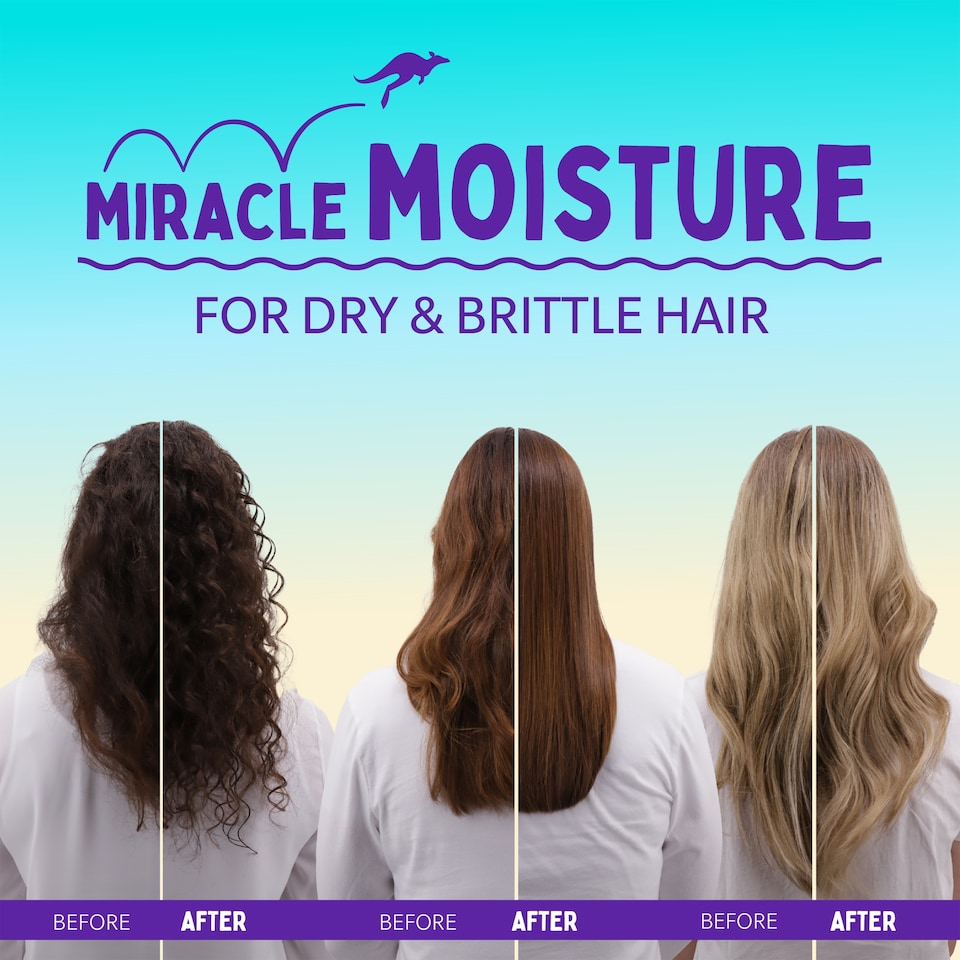 image 1 of AUSSIE MIRACLE MOIST SHAMPOO 600ML