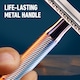 image 2 of King C Gillette Men's Double Edge Razor & 5 Razor Blade Refills