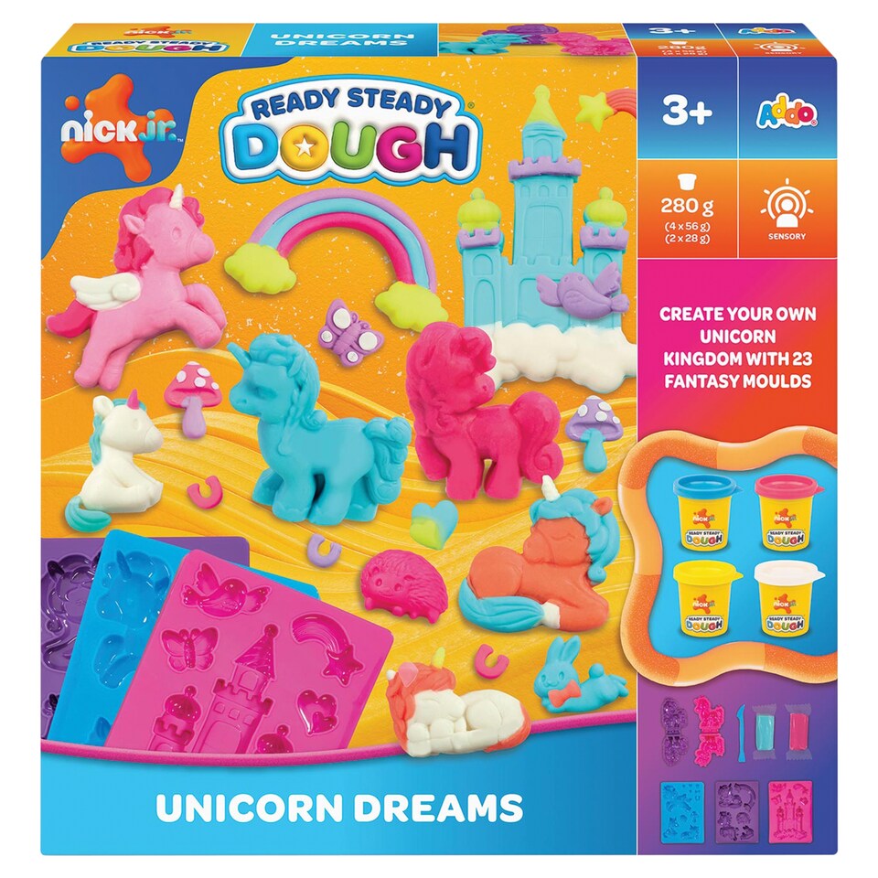 image 1 of Addo Nick Jr. Unicorn Dough Set 280 g