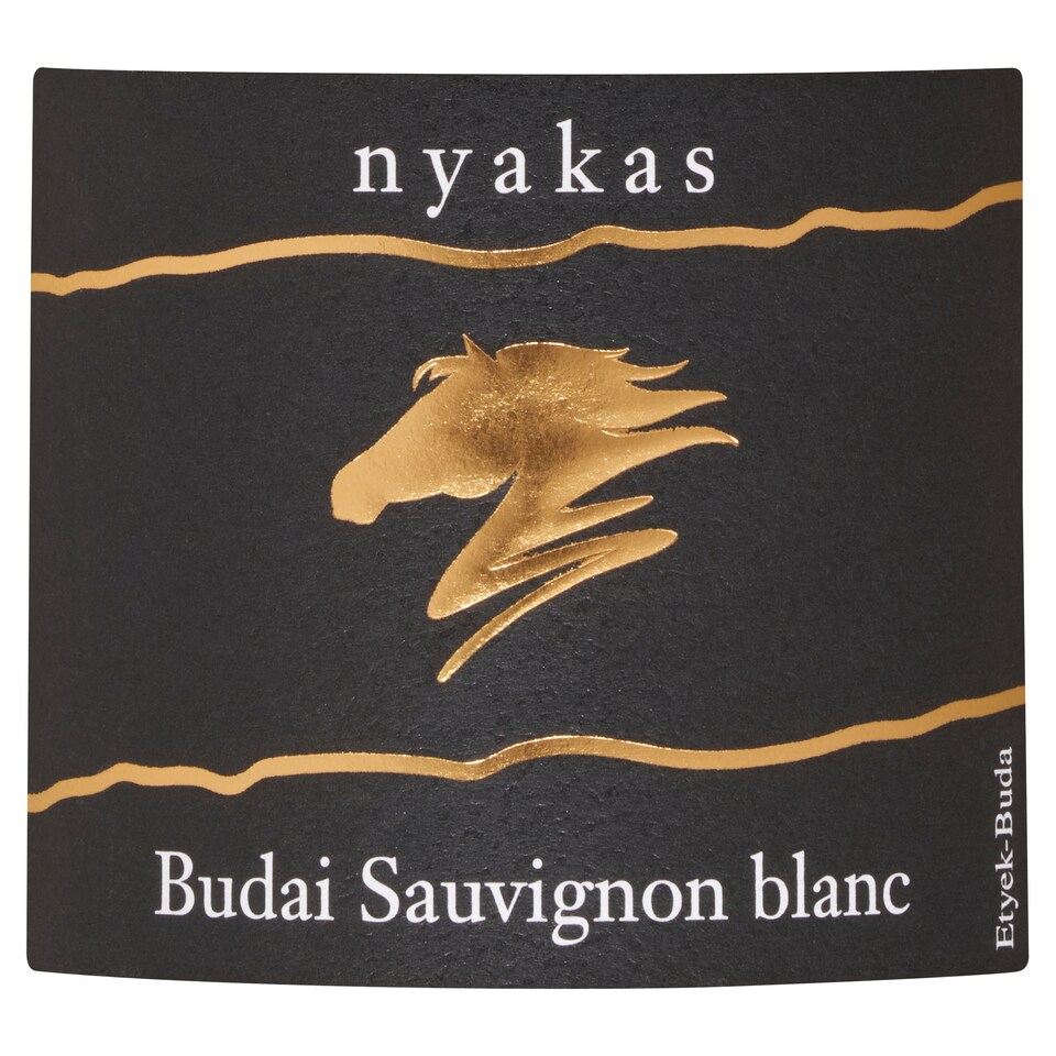 Nyakas Budai Sauvignon Blanc száraz fehérbor 14% 750 ml   1. kép