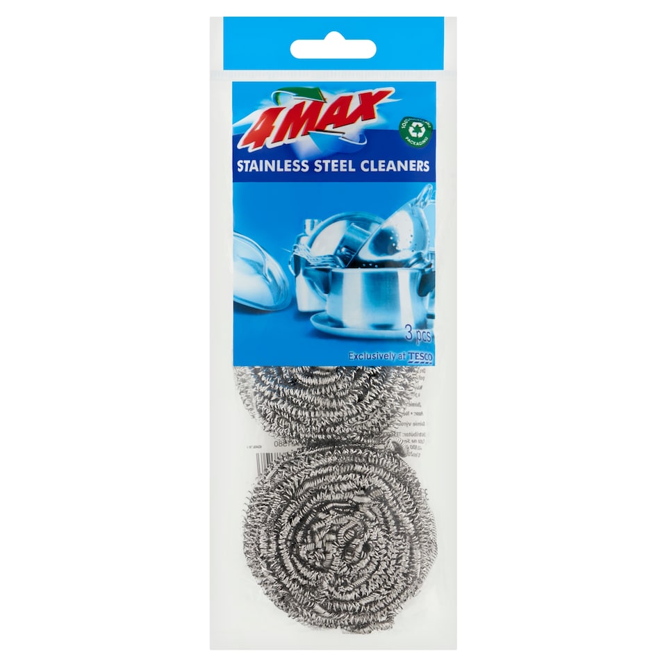 4MAX Stainless Steel Cleaners 3 pcs