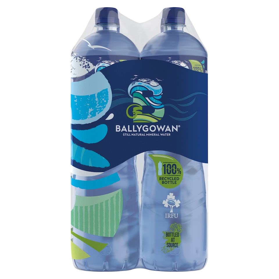 Ballygowan Still Natural Mineral Water 4 x 1.5 Litre