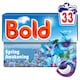 image 1 of Bold Washing Liquid Pods Spring Awakening 33 washes 650.1g