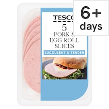 Tesco Pork & Egg Roll Slices 125g