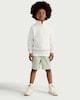 image 1 of F&F Boys Cotton Rich Drawstring Shorts in Green