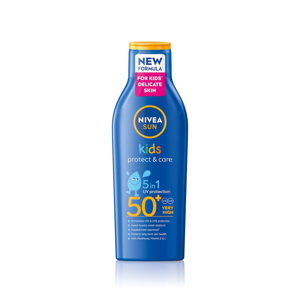 image 1 of NIVEA SUN Kids Protect & Care Sun Lotion SPF50+ 200ml