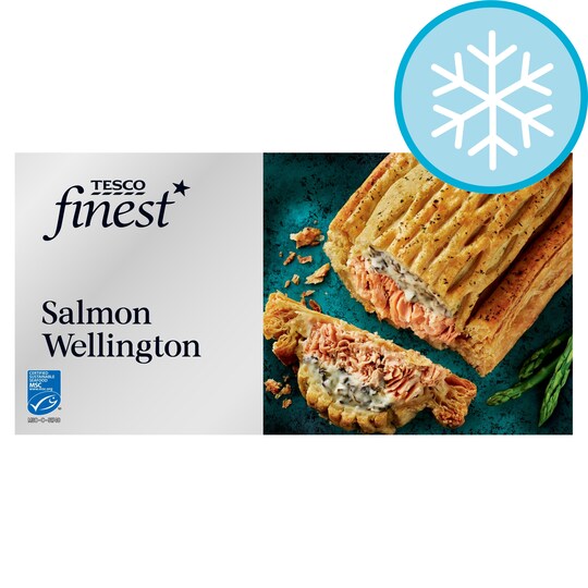 Tesco Finest Salmon Wellington 700G Tesco Groceries
