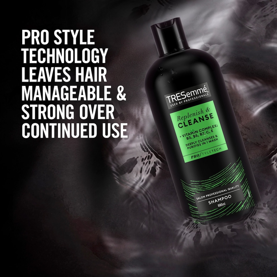 image 1 of Tresemme Replenish & Cleanse Shampoo 680ml