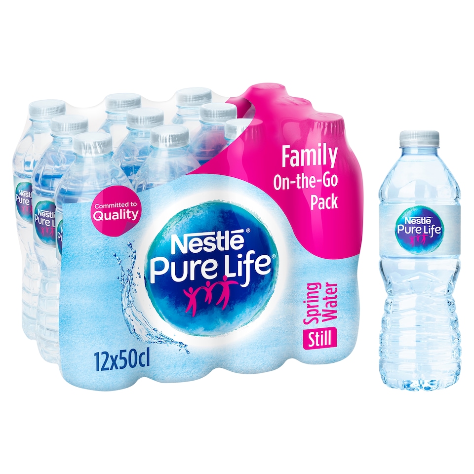 image 1 of Nestle Pure Life Still Spring Water Multipack 12x500ml