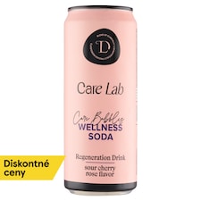 Care Lab Divas Care Bubbles Wellness Soda Regeneration Drink with Sour Cherry and Rose Flavor 330 ml