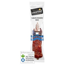 Unearthed Pork Saucisson Sec 120g
