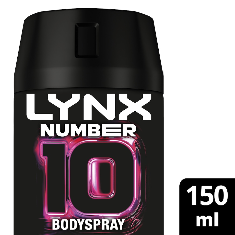 image 1 of Lynx Men Number 10 48h Deodorant Bodyspray Aerosol 150ml